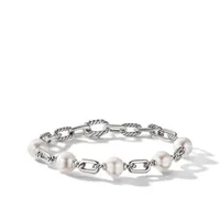 DY Madison® Pearl Chain Bracelet in Sterling Silver