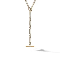 Lexington Chain Necklace in 18K Yellow Gold with Diamonds, 4.5mm