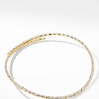 Pavéflex Necklace in 18K Yellow Gold with Diamonds