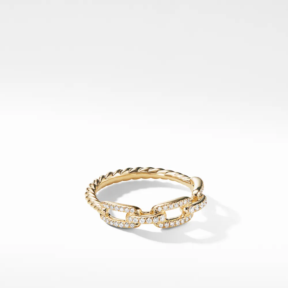 Petite X Hoop Earrings in Sterling Silver with Pavé Diamonds, 12.6mm