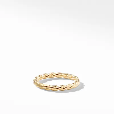 Petite Band Ring in 18K Yellow Gold