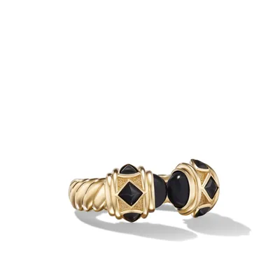 Renaissance® Color Ring in 18K Yellow Gold with Black Onyx