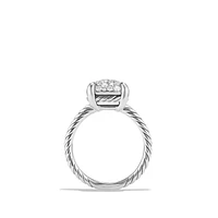 Chatelaine® Ring in Sterling Silver with Pavé Diamonds