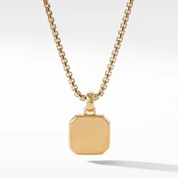 Petrvs Horse Amulet in 18K Yellow Gold with Mother of Pearl and Diamonds, 19.6mm