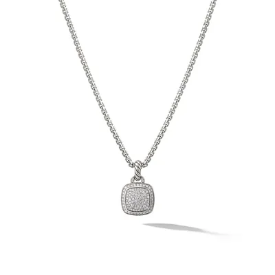 Albion® Pendant in Sterling Silver with Pavé Diamonds