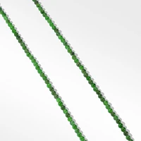Spiritual Beads Necklace with Nephrite Jade and 18K Yellow Gold