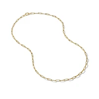 Chain Link Necklace in 18K Yellow Gold