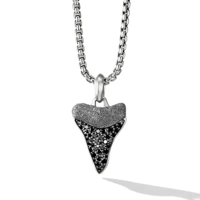 Shark Tooth Amulet in Sterling Silver