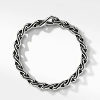 Armory Chain Link Bracelet in Sterling Silver, 9.7mm