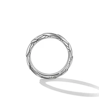 Empire Band Ring in Sterling Silver