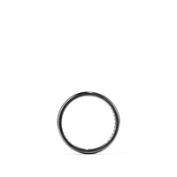 DY Classic Band Ring in Black Titanium, 4mm
