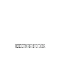 DY Eden Baguette Diamond Band Ring in Platinum