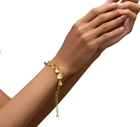 Small Yellow Gold Wings of Love Bracelet