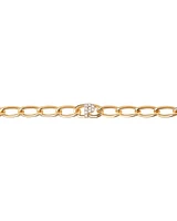 Letter P Chain Bracelet