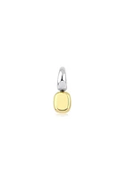 Kloto  Single Lock Earring in 18K Yellow Gold & Sterling Silver