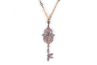 Hamsa Key Necklcae