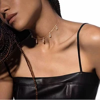 Move Uno Pavé Drop Pendant Choker