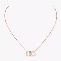 So Move Yellow Gold Diamond Necklace