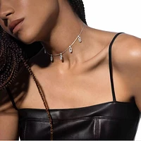 Move Uno Pavé Drop Pendant Choker