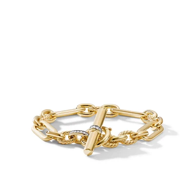 DY Madison Chain Bracelet in 18K Yellow Gold