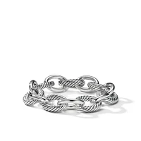 Oval Link Chain Bracelet in Sterling Silver