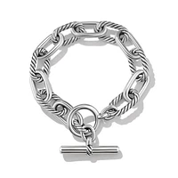 DY Madison Toggle Chain Bracelet in Sterling Silver