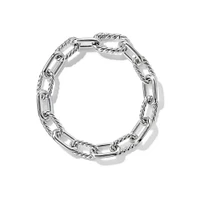 Zig Zag Staxâ„¢ Cuff Bracelet in Sterling Silver with Diamonds