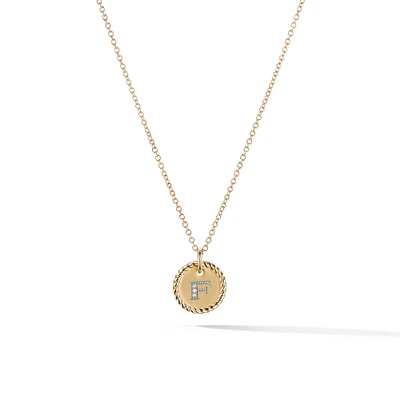 Petite Pavé Bar Necklace in 18K Yellow Gold with Blue Sapphires, 1.25mm