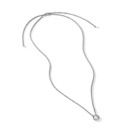 Smooth Amulet Vehicle Box Chain Necklace in Sterling Silver, 1.75mm