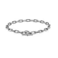 DY Madison Toggle Chain Necklace in Sterling Silver, 11mm