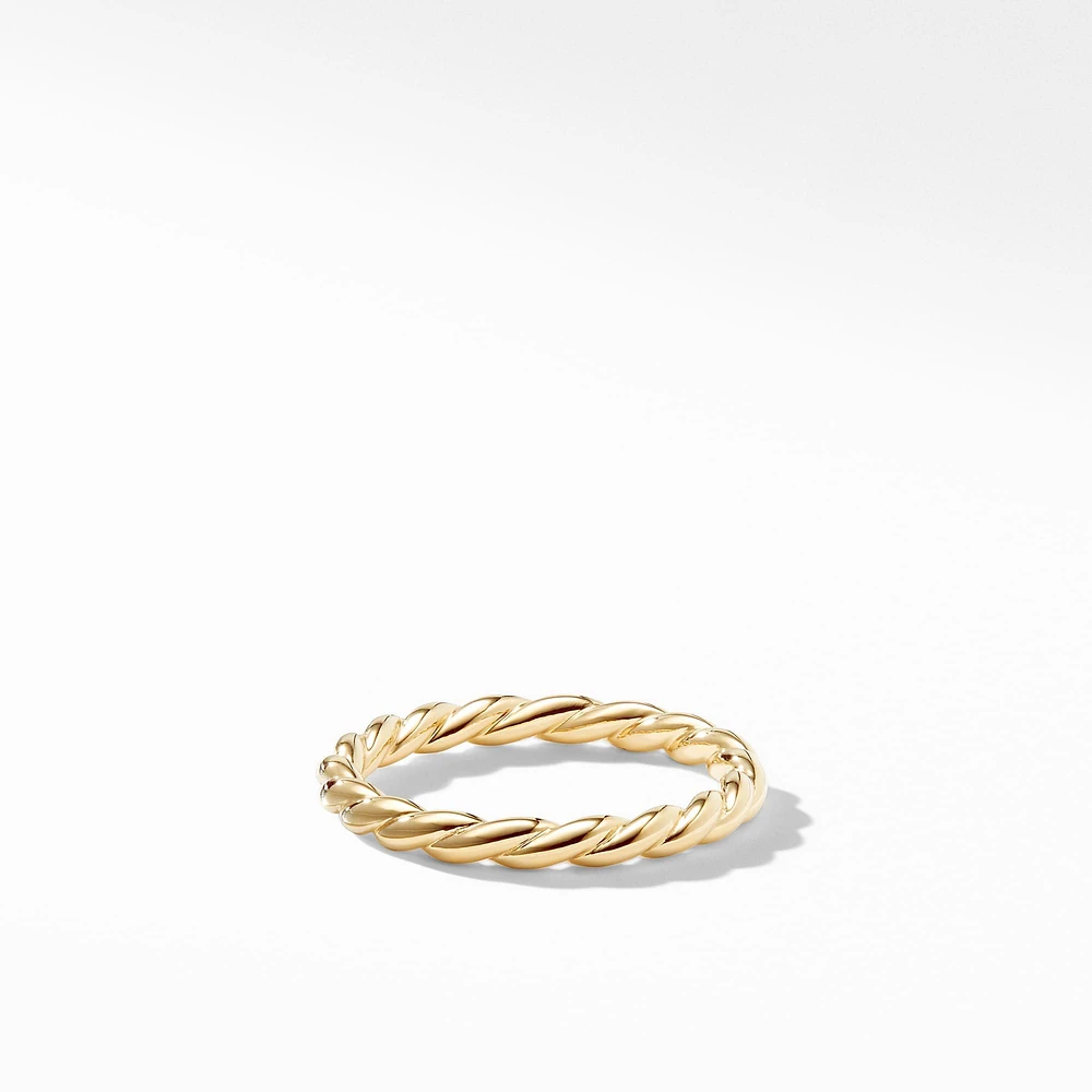 Petite Band Ring in 18K Yellow Gold, 2.8mm