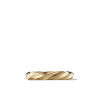 Cable Edge Band Ring in 18K Yellow Gold