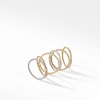 Albion Ring in 18K Yellow Gold with Malachite and Diamonds, 15mm