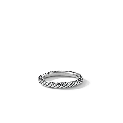 Zig Zag Stax Ring in 18K Yellow Gold, 3mm