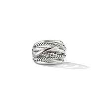 Crossover Ring in Sterling Silver