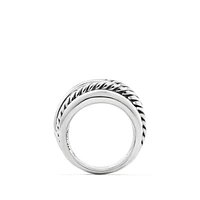 Crossover Ring in Sterling Silver