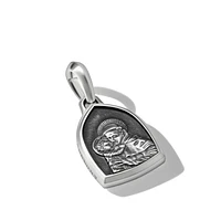 St. Anthony Amulet in Sterling Silver, 21.8mm