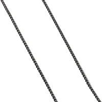 Box Chain Necklace in Stainless Steel