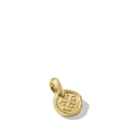 Shipwreck Coin Amulet in 18K Yellow Gold, 17mm
