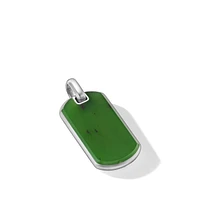 Petrvs Wolf Amulet in Sterling Silver with Black Diamonds, 30.3mm