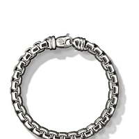 Box Chain Bracelet in Sterling Silver