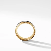 Streamline Signet Ring in 18K Yellow Gold with Black Onyx, 14mm