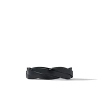 DY Heliosâ„¢ Band Ring in Black Titanium