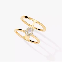 Glam'Azone Pave Ring Size 7.25