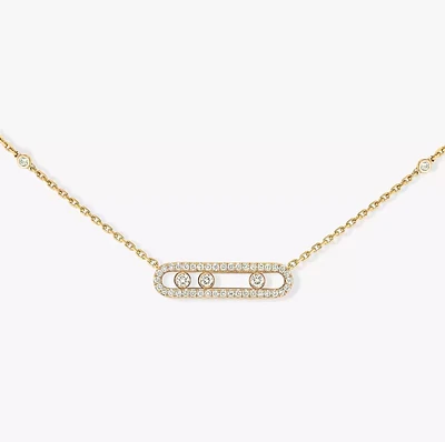 Baby Move Pave Necklace