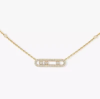 Baby Move Pave Necklace