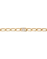 Letter O Chain Bracelet