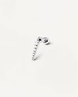 Vero Single Silver Earring