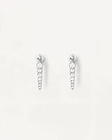 Vero Single Silver Earring