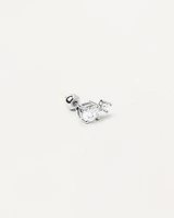 Nikita Single Silver Earring